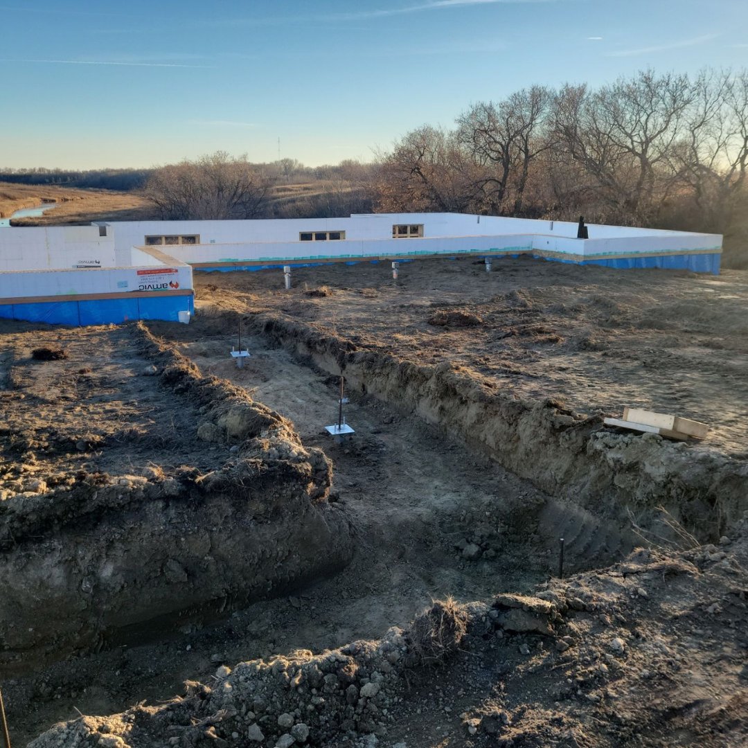 New build? Consider using screw piles for a foundation that's not only strong but also quick to install and environmentally friendly. Perfect for a variety of soil types and conditions, screwpiles will keep your new construction stable &amp; secure  #NewBuild #ScrewPiles #Foundation