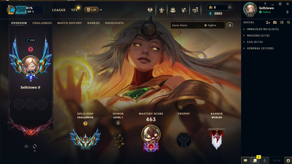 Hola buenos dias, quiero anunciar que estoy F/A en busca de alguna organización para LGA, en el Rol de ADC/Jungler