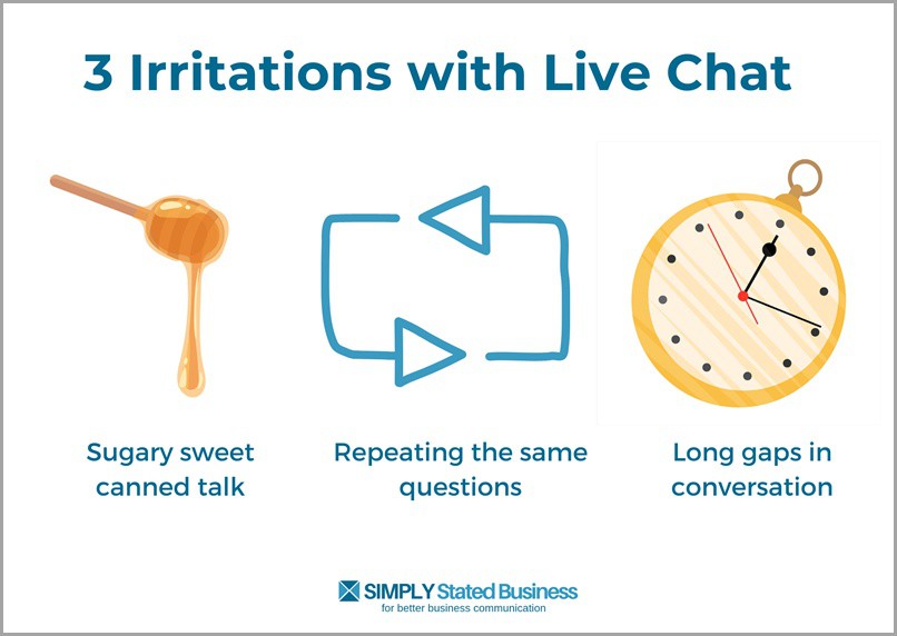 millercathy's tweet image. Have you noticed how many sites drive you toward Live Chat with promises that it is the quickest way to resolve problems? via @millercathy

Read more 👉5 Contact Us Practices You Need to Stop  bit.ly/3OQ4b0J

#ContactPage #CustomerServiceExperience