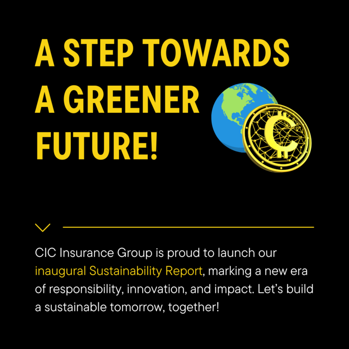 cictoken's tweet photo. 🌱A Step Towards a Greener Future! 
CIC Insurance Group is proud to launch our inaugural Sustainability Report, marking a new era of responsibility, innovation, and impact. Let’s build a sustainable tomorrow, together! 📉
#CICInsurance #Sustainability #ESGLeadership https://t.co/nAd7BD1Nvz