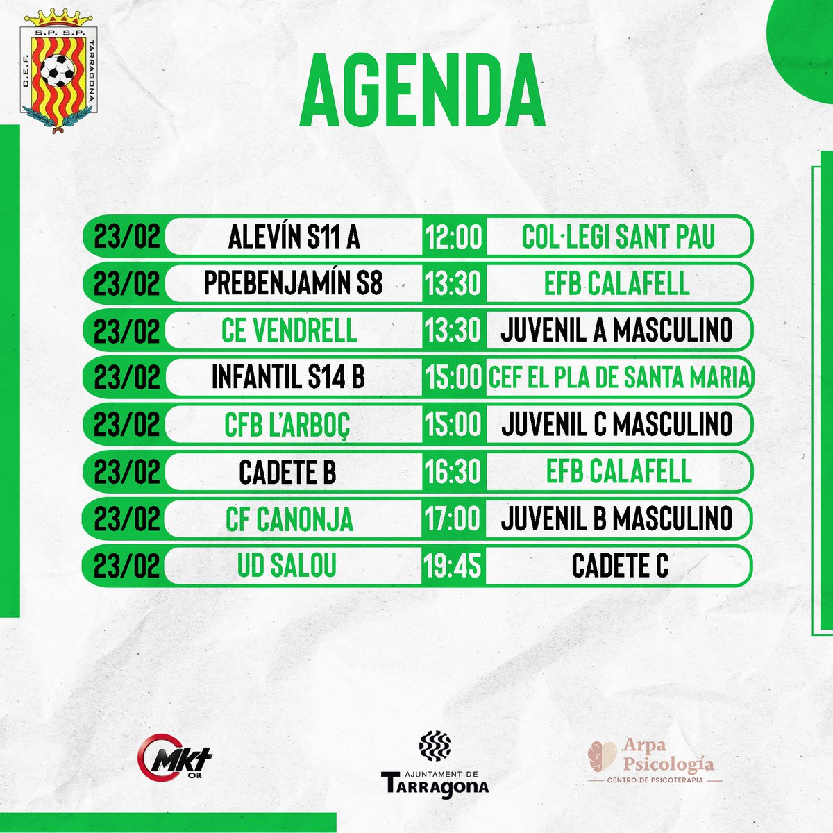 CEF Sant Pere i Sant Pau tweet media