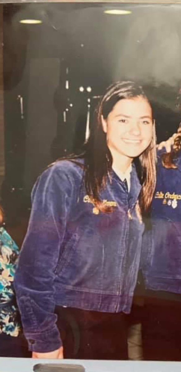 In honor of National FFA week, here is a picture of Mrs Musterman from 2004 when she was a proud member of Cy-Fair FFA!  <a href="/TexasFFA/">Texas FFA</a> <a href="/SPRINGHIGHLIONS/">Spring High School</a>