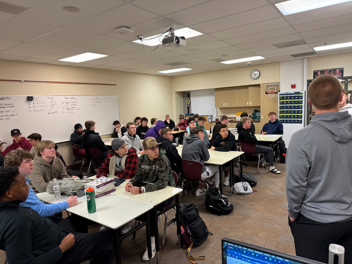 Ben Burk (@coachbenburk) on Twitter photo Day 2 of Book Club defined and discussed toughness as "What does it take to break you?" Good job by <a href="/nicswanson28/">Nic Swanson (2026)</a> and <a href="/kalebdwilliams/">Kaleb Williams</a> for creating the lesson and facilitating the discussion. #playerled Day 2 of Book Club defined and discussed toughness as "What does it take to break you?" Good job by <a href="/nicswanson28/">Nic Swanson (2026)</a> and <a href="/kalebdwilliams/">Kaleb Williams</a> for creating the lesson and facilitating the discussion. #playerled