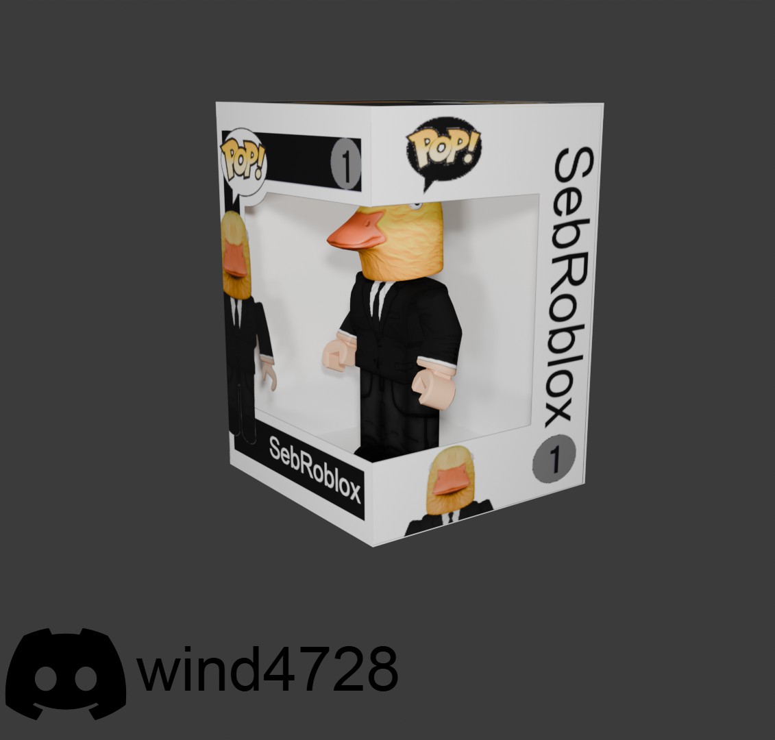 Also made a funko pop ugc for @SebRobloxYT  

#ROBLOX  #RobloxDev  #3dmodeling