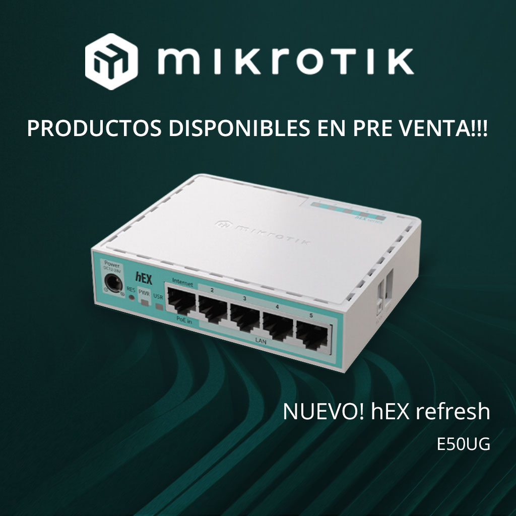 MIKROTIK | PRE-VENTA con el mejor PRECIO y la mejor FINANCIACIÓN !!! - mailchi.mp/laufquen/afl15… #mikrotik #wifi #isp