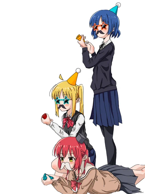 その時を待つ、結束バンド御一行。#ぼっち・ざ・ろっく 