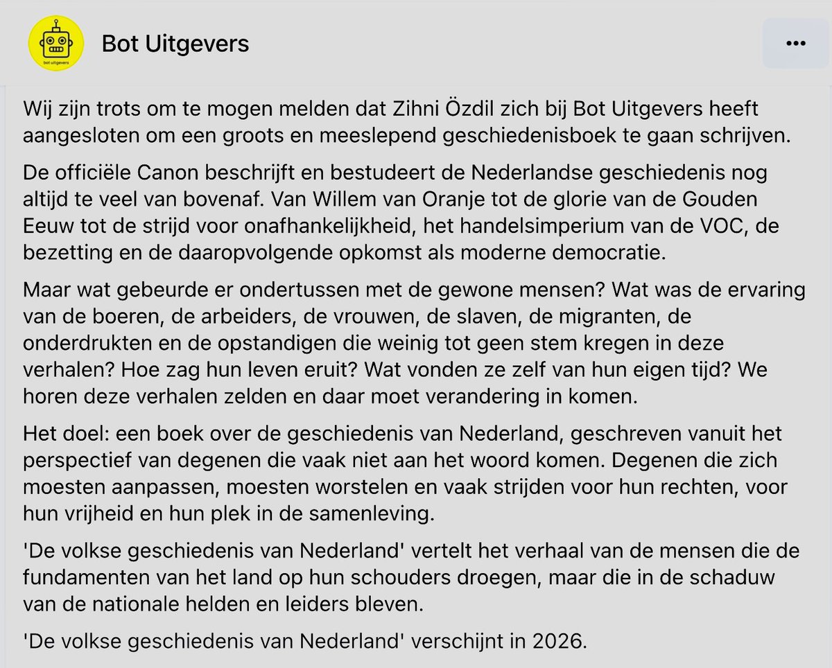 ZihniOzdil's tweet photo. Ik heb altijd gedroomd ooit dit boek te mogen schrijven. En nu gaat het eindelijk gebeuren! Dank @BotUitgevers, @Evert_dv en Manon Verhagen 🙏🏼💪🏽📚 https://t.co/V2BjC34S8u