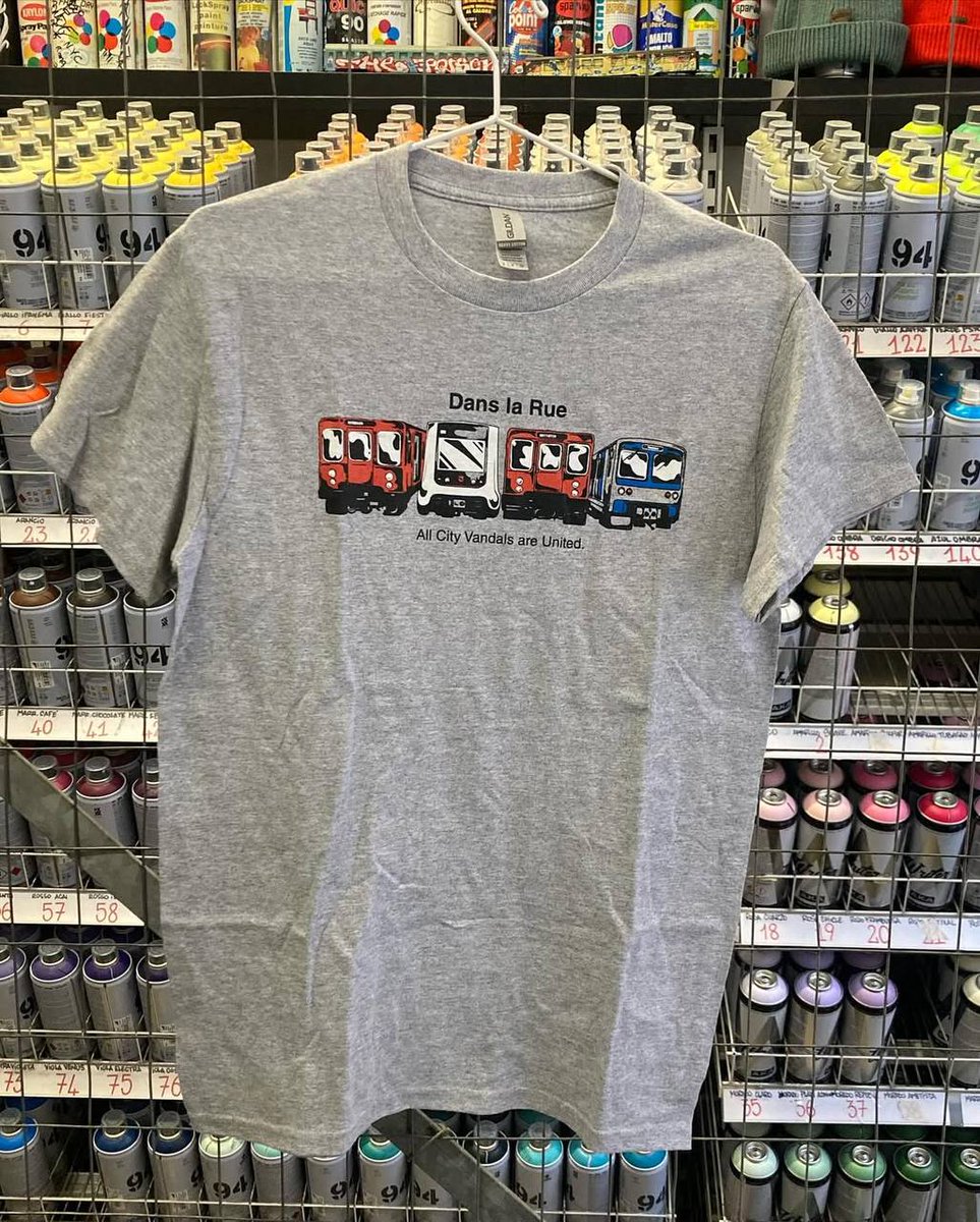 danslarueprtz's tweet image. ‼️Tutte le taglie delle t-shirt e delle felpe metro sono disponibili da Graff Dream (Via Noto 35, fermata ponte lungo, Roma)
📦Le trovate anche sul sito disponibili per la spedizione:
T-SHIRT➡️ graffdream.bigcartel.com/product/all-ci…
FELPE ➡️ graffdream.bigcartel.com/product/felpa-…
