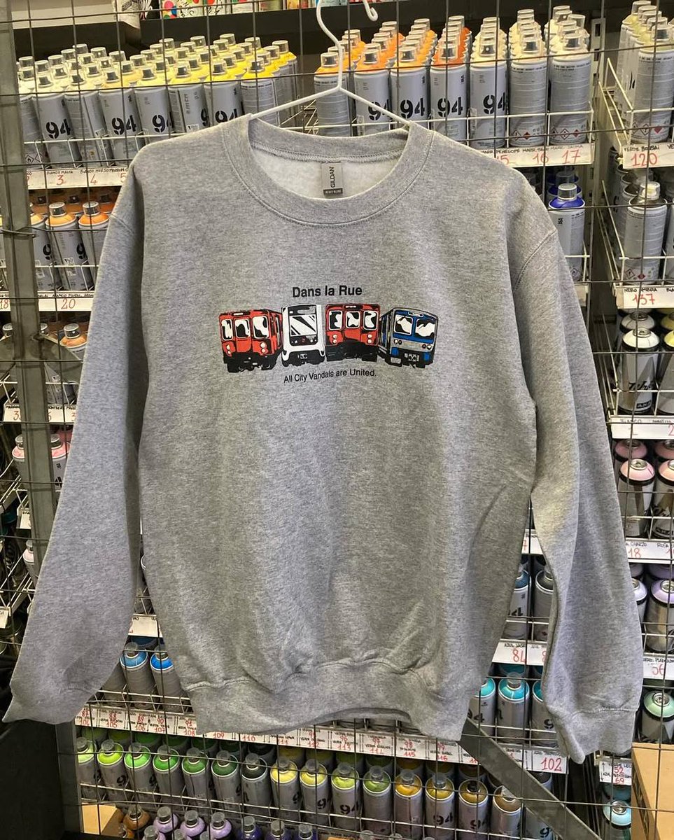 danslarueprtz's tweet image. ‼️Tutte le taglie delle t-shirt e delle felpe metro sono disponibili da Graff Dream (Via Noto 35, fermata ponte lungo, Roma)
📦Le trovate anche sul sito disponibili per la spedizione:
T-SHIRT➡️ graffdream.bigcartel.com/product/all-ci…
FELPE ➡️ graffdream.bigcartel.com/product/felpa-…