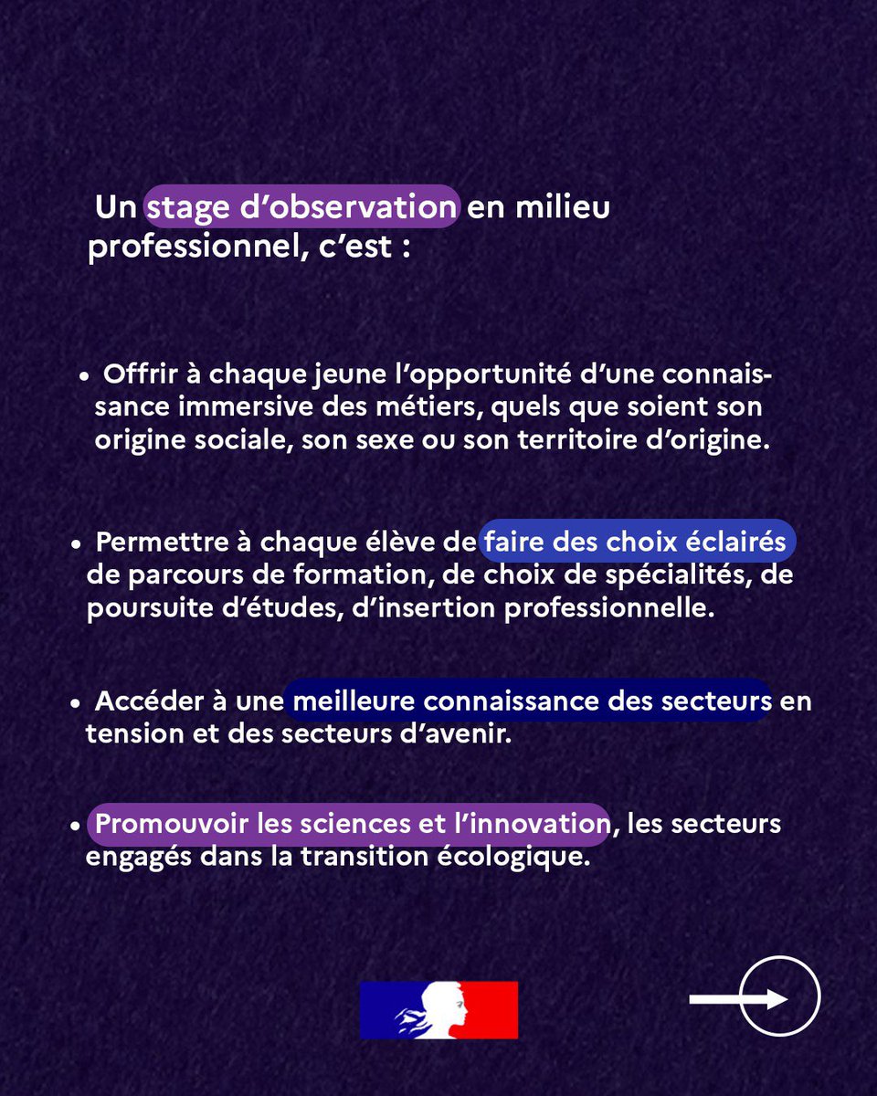 acversailles's tweet image. #1eleve1stage I Rien n'est plus important que le choix de son avenir. Mais pour choisir, il faut d'abord connaître !

👉 Rendez-vous sur 1eleve1stage.education.gouv.fr