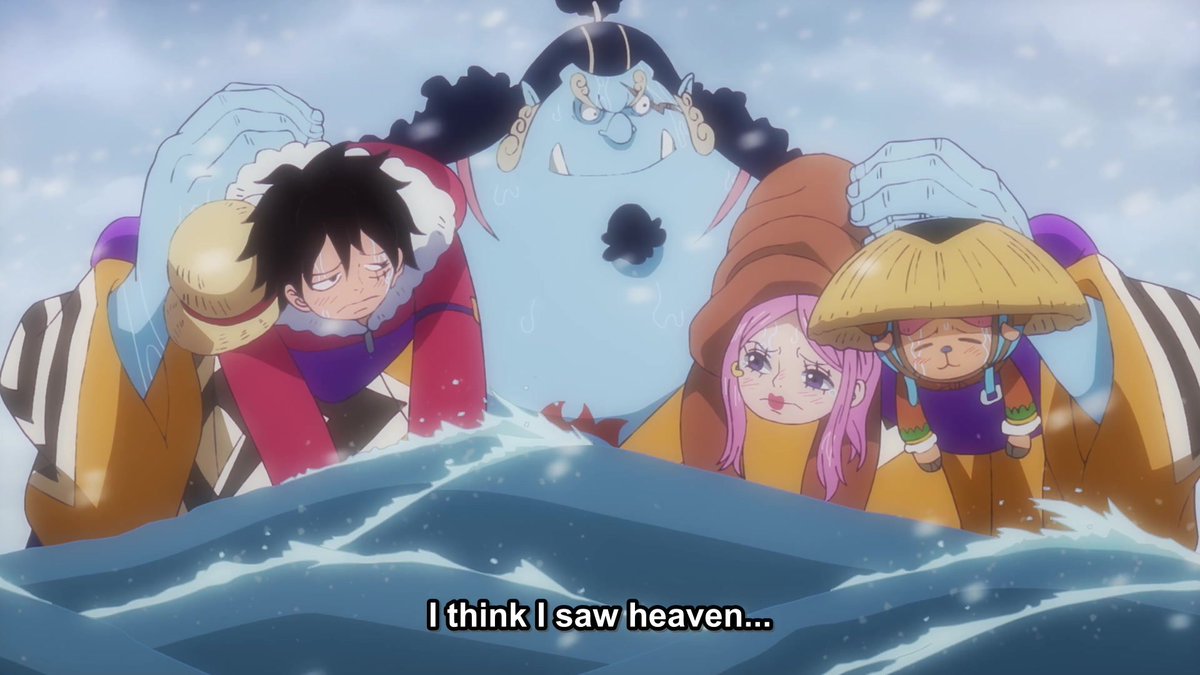 What would these Devil Fruit users do without Jinbe? 

(Sink. They’d sink.)