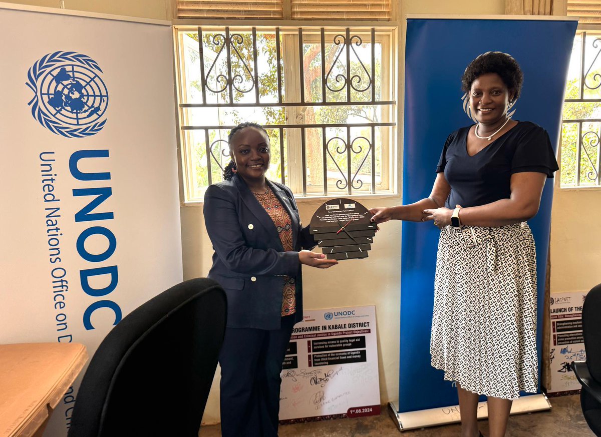 Today, we had a fruitful meeting with <a href="/LaspnetUganda/">Legal Aid Service Providers Network.</a>, reflecting on our impactful work from the past year  and reaffirming our 3rd-year collaboration. A great opportunity to exchange insights, share feedback, and discuss the way forward for better access to justice.