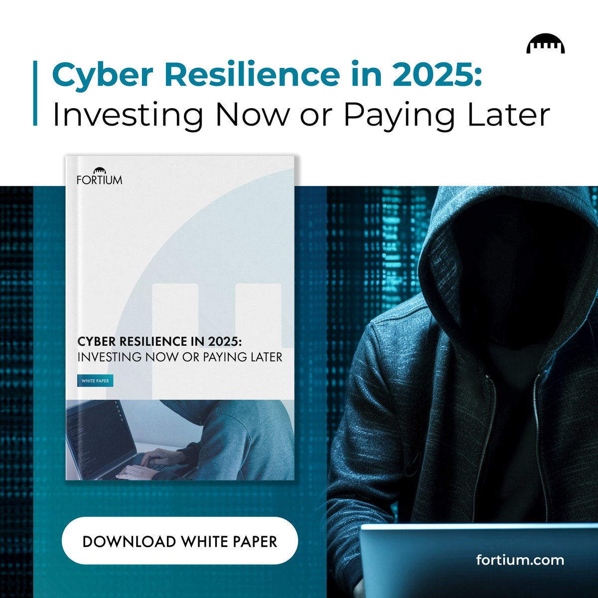 FortiumTech's tweet image. 🚨 Cyber Resilience in 2025: Investing Now or Paying Later 🚨

📖 Read it here: bit.ly/418c5rq
Let’s connect—DM us if you&apos;re in media, entertainment, or content security &amp;amp; want to collaborate!
#CyberSecurity #ContentProtection #FortiumTech