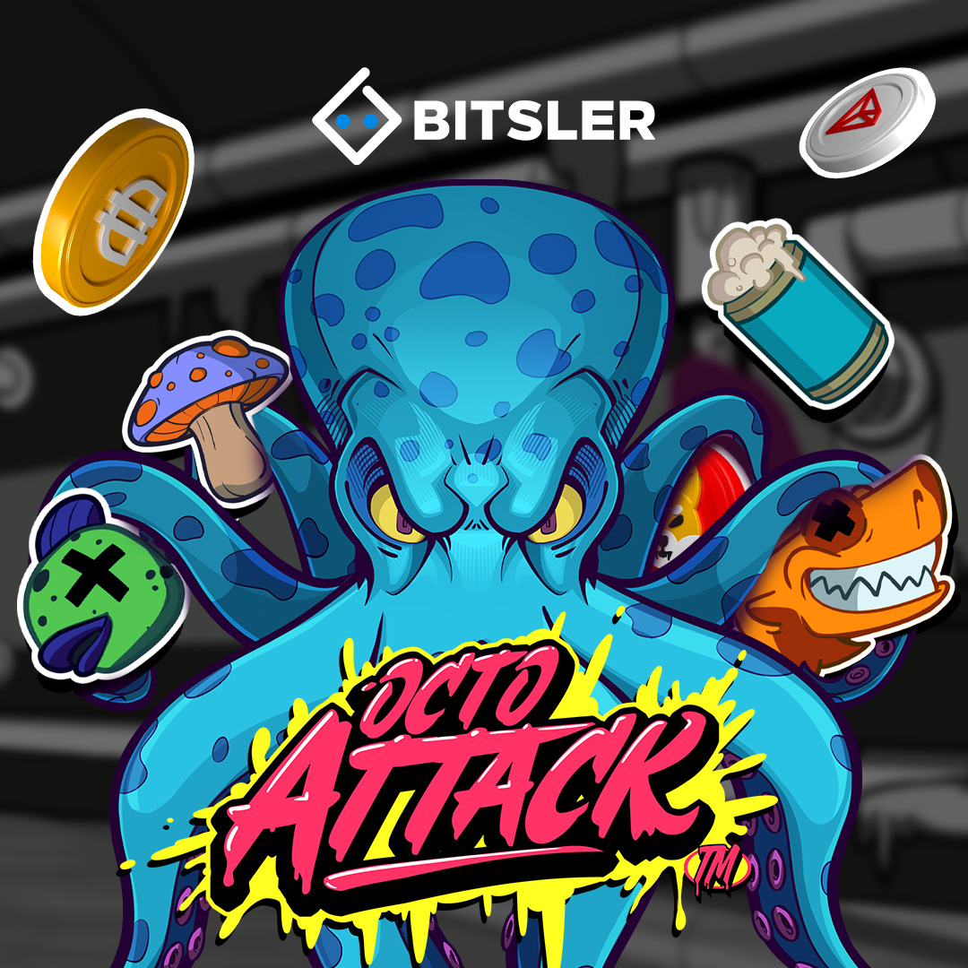 Bitsler's tweet photo. 🐙 Dive into the depths with Octo Attack by Hacksaw Gaming!
Will you escape the tentacles or grab the treasure? 🌊💰
#HacksawGaming #OctoAttack #Bitsler
https://t.co/C4sLAfdLRM https://t.co/XijRiTtml0