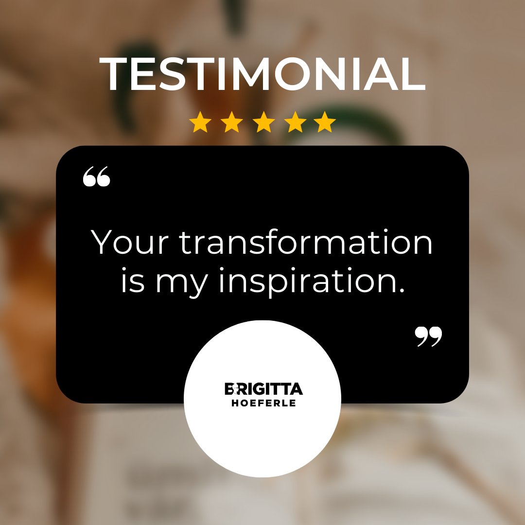 Every transformation story fuels my passion to empower others. 
Thank you for trusting me on your journey of growth and success. 
Together, we unlock potential and create meaningful change. 

 #ClientTestimonials #BrigittaHoeferle #LeadershipExcellence #SuccessPatterns