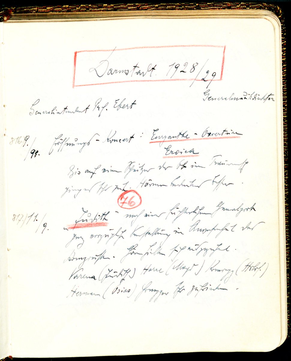 Seit heute neu auf ePLUS: Die Notizbücher des Stardirigenten Karl Böhm (1894–1981) mit vielen unbekannten Details zu seinem Leben und Werk
eplus.uni-salzburg.at/boehm