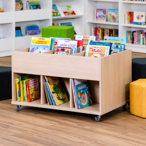 Book browsers and kinderboxes can play a role in encouraging spontaneous browsing and promoting the discovery of new books. 

They can be used to display a whole variety of reading material!

eu1.hubs.ly/H0gGQgY0 

#library #librarian