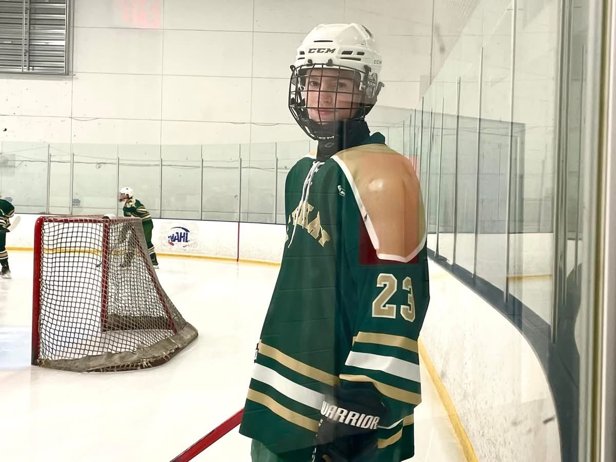 jasonsullivan5's tweet photo. First season of JV hockey in the books. Pair of goals on the year. Great job Liam. https://t.co/SdHhEVJkPS