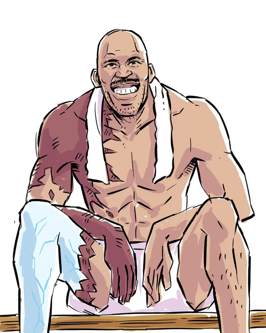 Strong Man. #lavarball #aokiji