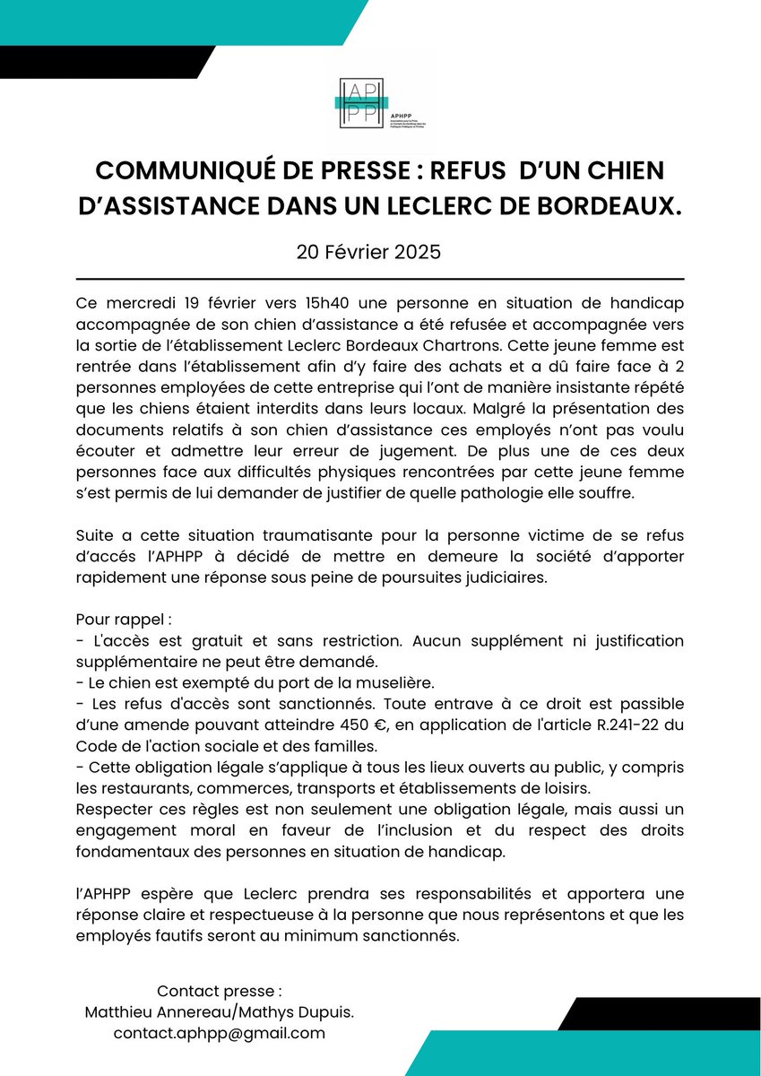 Association APHPP tweet media