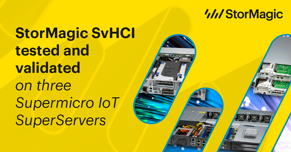 StorMagic tweet media