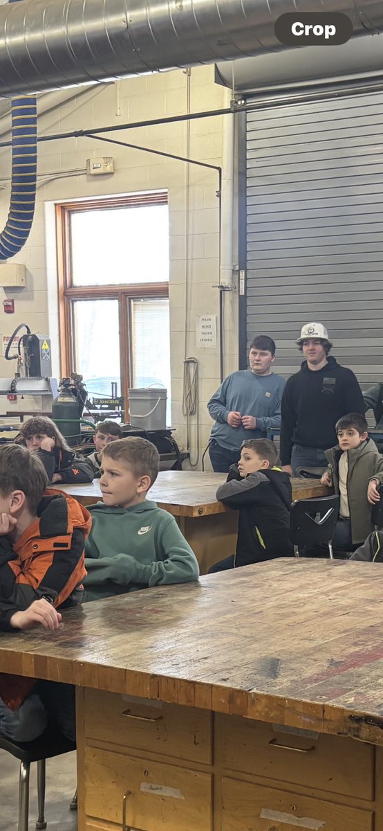 Full circle moment for Trevor. Once an emergent welder, now an emergent welding instructor in HS! Early career exploration is absolutely essential!