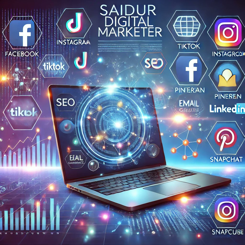 marketer_saidur's tweet photo. In today’s digital world, your brand needs more than just an online presence—it needs a strategy! From SEO &amp; social media marketing to paid ads &amp; content creation, digital marketing helps you reach the right audience, boost engagement, and drive sales.
#marketer_saidur #SeoYeaJi https://t.co/tXemgmM2Zw