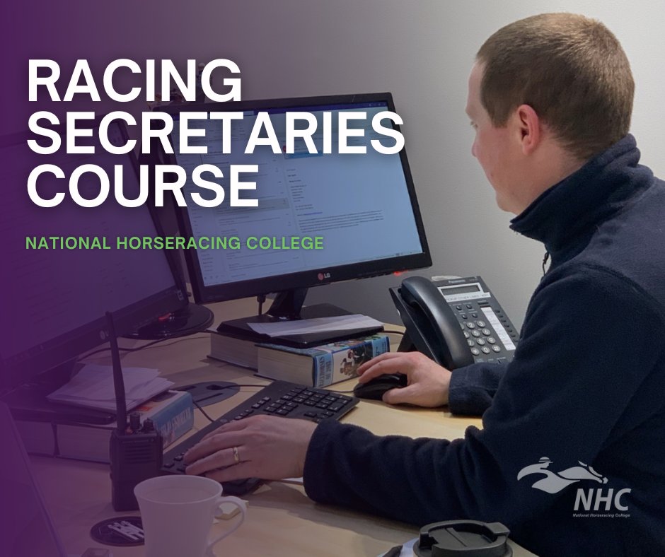 🔜 Racing Secretaries Course | 17th - 19th March 2025

This course is designed to provide aspiring secretaries with a comprehensive understanding of the role of the trainer’s secretary, the structure of the racing industry &amp; racing administration

For more information and to book