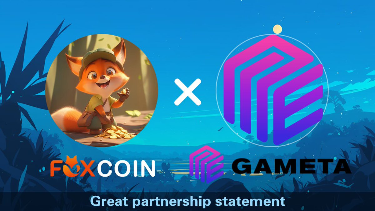 ‼️We are excited to announce our new partnership with Foxcoin‼️

$FOXCOIN is a Web3 game fully driven by its players, allowing you to enjoy gaming while benefiting from the platform's growth through blockchain technology. As part of this exciting development, they are initiating