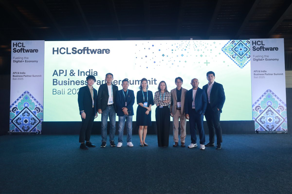 HCLSoftware's tweet image. Day 1 of the HCLSoftware APJ &amp;amp; India Business Partner Summit 2025 is here! 🎉  So excited to kick off with partners from across APJ &amp;amp; India in beautiful Bali. Check out the energy of Day 1! 📷 #BusinessPartner #Bali #FueledByHCLSoftware