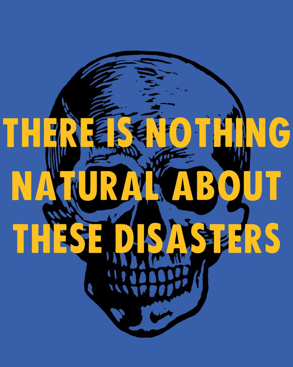 We NEED to stop calling these natural disasters.

There is nothing natural about these disasters, there is nothing natural about the damage we are causing.

⏳TIME IS RUNNING OUT⏳

#ExtinctionRebellion #XR #ClimateJustice #ClimateEmergency #ClimateChange #ExtremeWeather
