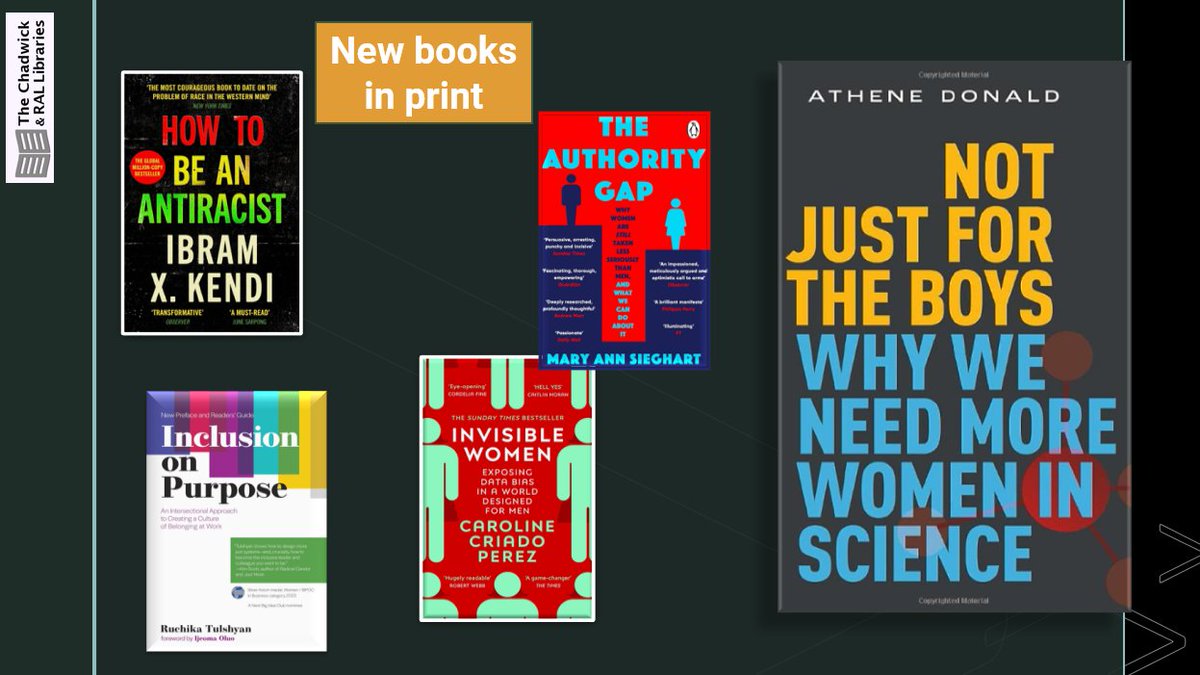 Libraries in STFC (@libraries_stfc) on Twitter photo New books in!
Based at RAL? Drop by the library to grab them. At a different site? Place a hold on the library website & we'll send the copy to you. shorturl.at/o2zO5
<a href="/STFC_Matters/">Science and Technology Facilities Council</a> <a href="/RutherfordApLab/">Rutherford Appleton Laboratory</a> <a href="/DaresburyLab/">Daresbury Laboratory</a> <a href="/SciTecDaresbury/">Sci-Tech Daresbury</a> New books in!
Based at RAL? Drop by the library to grab them. At a different site? Place a hold on the library website & we'll send the copy to you. shorturl.at/o2zO5
<a href="/STFC_Matters/">Science and Technology Facilities Council</a> <a href="/RutherfordApLab/">Rutherford Appleton Laboratory</a> <a href="/DaresburyLab/">Daresbury Laboratory</a> <a href="/SciTecDaresbury/">Sci-Tech Daresbury</a>
