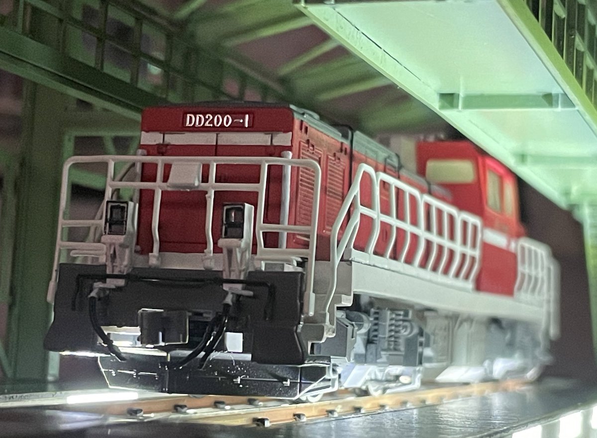 KCR20110106's tweet photo. @ModelYukimodel しっかり走れるようおもりを追加
週末に牽引走行試験かな https://t.co/Ckz4bOj0on