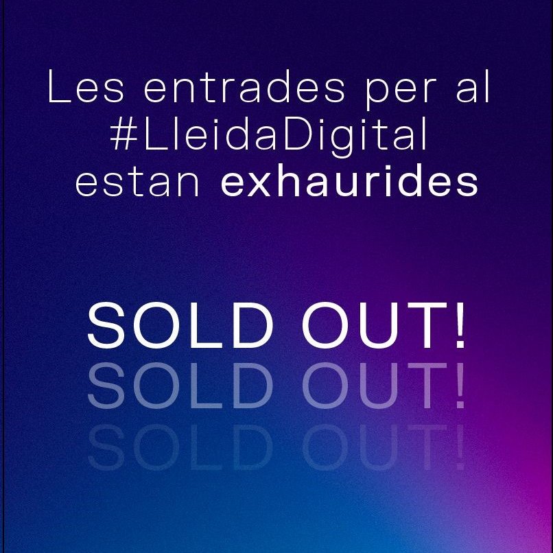 Fira de Mollerussa (@firamollerussa) on Twitter photo 💻Exhaurides les entrades per a la 9a Trobada Empresarial #lleidadigital de Mollerussa, amb 500 inscrits❗
🙌 𝗚𝗿𝗮̀𝗰𝗶𝗲𝘀 𝗽𝗲𝗿 𝗳𝗲𝗿-𝗵𝗼 𝗽𝗼𝘀𝘀𝗶𝗯𝗹𝗲 ✅
🗓 28 de febrer 📍 Teatre L'Amistat
ℹ️tuit.cat/uQHgd
<a href="/teatrelamistat/">Teatre L'Amistat</a> @ajmollerussa <a href="/analiticlleida/">Analític Lleida</a> 💻Exhaurides les entrades per a la 9a Trobada Empresarial #lleidadigital de Mollerussa, amb 500 inscrits❗
🙌 𝗚𝗿𝗮̀𝗰𝗶𝗲𝘀 𝗽𝗲𝗿 𝗳𝗲𝗿-𝗵𝗼 𝗽𝗼𝘀𝘀𝗶𝗯𝗹𝗲 ✅
🗓 28 de febrer 📍 Teatre L'Amistat
ℹ️tuit.cat/uQHgd
<a href="/teatrelamistat/">Teatre L'Amistat</a> @ajmollerussa <a href="/analiticlleida/">Analític Lleida</a>
