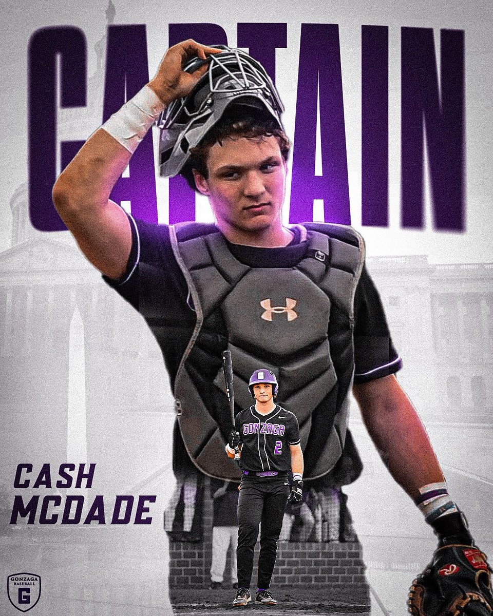🦅💜 2025 Gonzaga Baseball Team Captain Cash McDade!

With tryouts beginning today, we are excited to announce the leader of the Eagles for the upcoming season. Let’s get to work! #EaglesFlyHigh #AMDG #HailGonzaga

<a href="/mcdade_cash/">Cash McDade</a> <a href="/geladd12/">Greg Ladd</a>