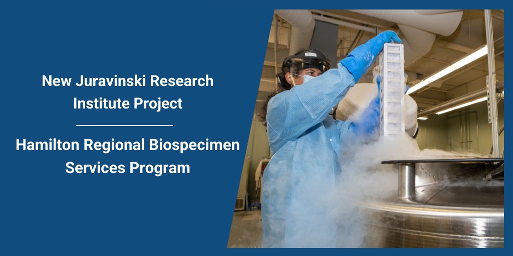 Juravinski Research Institute (@juravinskiri) on Twitter photo Thanks to the #JuravinskiLegacy, researchers at <a href="/HamHealthSci/">Hamilton Health Sciences</a>, <a href="/McMasterU/">McMaster University</a> and @STJOESHAMILTON are simplifying how biological samples are collected and managed for research.
Learn more ➡️ juravinskiresearchinstitute.ca/biospecimen Thanks to the #JuravinskiLegacy, researchers at <a href="/HamHealthSci/">Hamilton Health Sciences</a>, <a href="/McMasterU/">McMaster University</a> and @STJOESHAMILTON are simplifying how biological samples are collected and managed for research.
Learn more ➡️ juravinskiresearchinstitute.ca/biospecimen