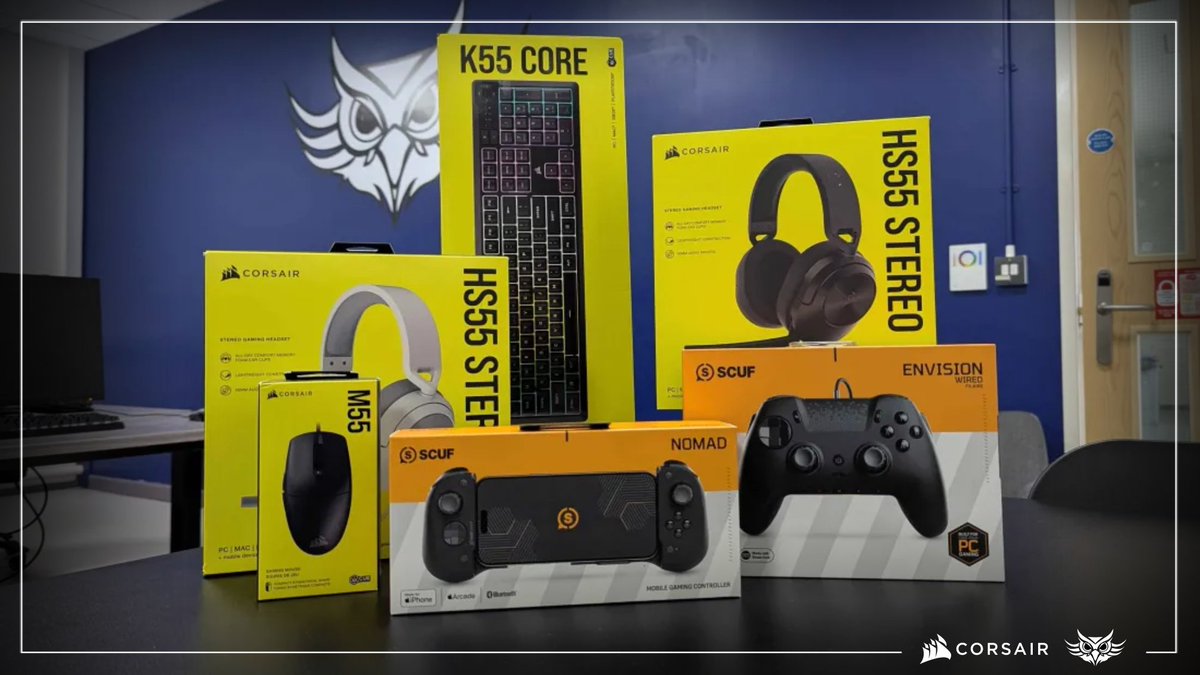 A huge thank you to <a href="/adamphillips193/">Adam Phillips</a> and <a href="/CORSAIR/">CORSAIR</a> for their generous support of our #Fortnite tournament series. 

These fantastic prizes will make a significant impact on our competition and students. 

We truly appreciate your support! 🎮👏 
#Esports #Gaming