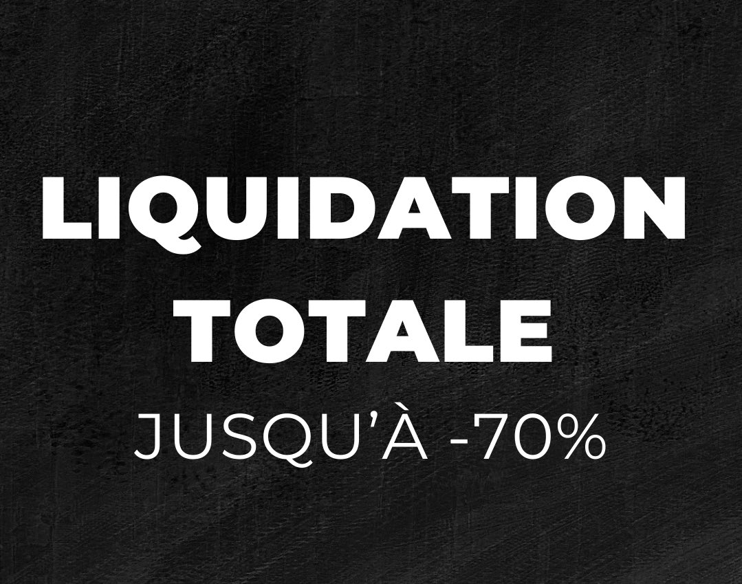 Nunomel1605's tweet photo. 🚨 On vous annonce qu’on va fermer notre site internet dans les jours à venir et qu’on met absolument TOUT en promotion.

Profitez rapidement car ça va vite partir.

👉🏼 https://t.co/FmA50Qyhkz https://t.co/I9Wh823Mik