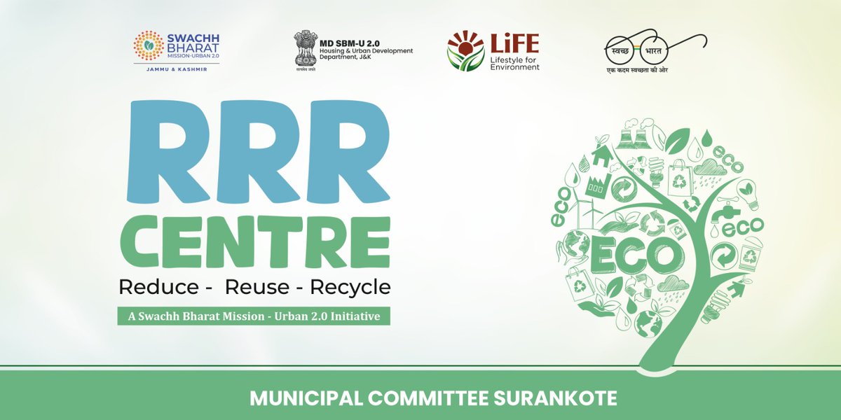 MSurankote's tweet photo. RRR CENTRES OF MC SURANKOTE 
@Office of LGJandK
@amrut_MoHUA
@MoHUA_India
@SwachhBharatGov
@md_sbm
@JKHUDD1
@PoonchDm
@JammuUlb https://t.co/4Z9L9UQoJv