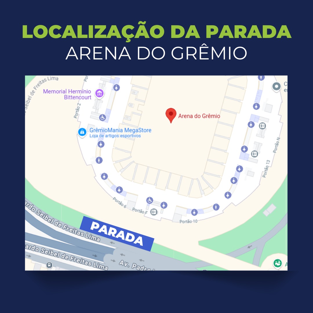 SOGIL_Oficial's tweet photo. #VáDeÔnibusAoEstádio ⚽
Sábado (22/02), a #SOGIL traz a #LinhaFutebol para os torcedores #gremistas. Quer acompanhar de perto o jogo entre #Grêmio x #Juventude?
A #SOGIL te leva! 😉
🚍 Linha: Futebol Arena
📌 Saída P. 96: 19h00min
🏟️ Saída Arena: 23h50min https://t.co/38yymTtt8u