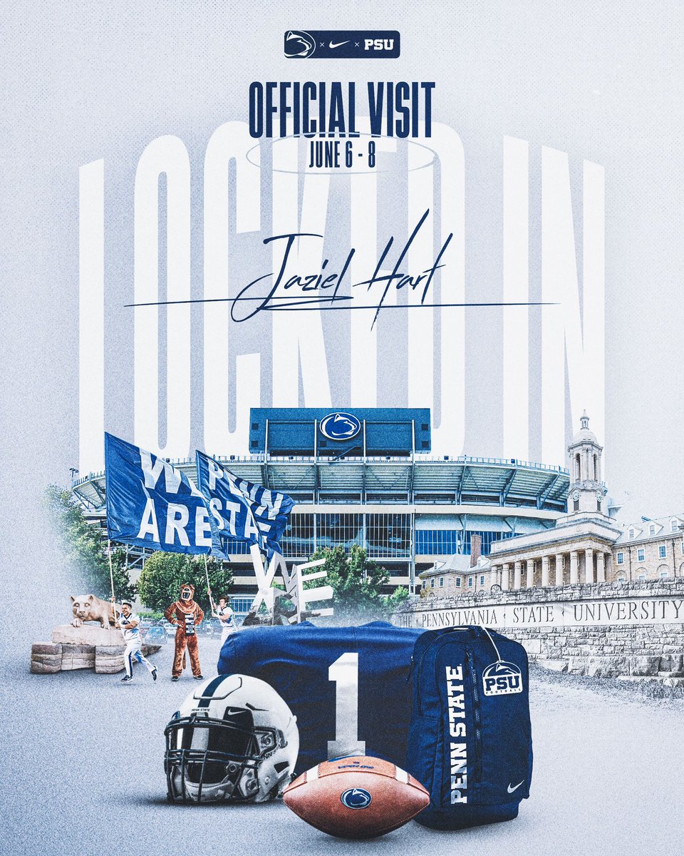ZielHart's tweet photo. Locked in!! #WEARE @PennStateFball @coachjfranklin @Dropp @_VicHall @CoachTerryPSU @UnrivaledPsu @RivalsRichie @BrianDohn247 🦁 https://t.co/mZnT4pU4ty