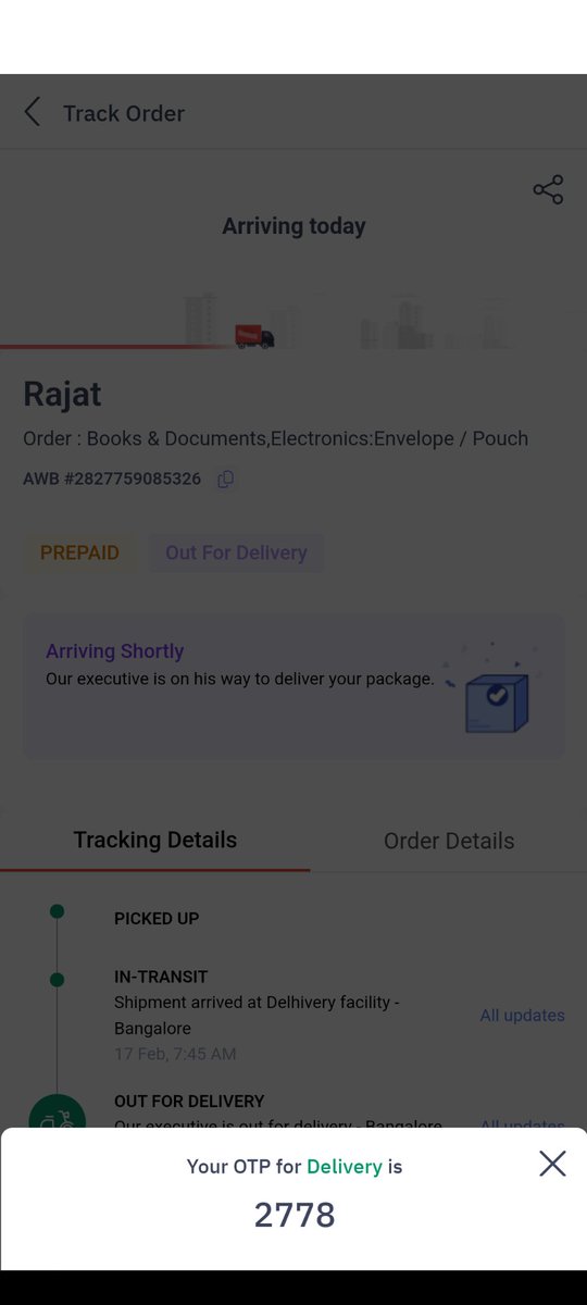 Ramesan1999's tweet photo. Please inform if you have lost the package cause this is getting ridiculous now, i Shipped my package on 3rd feb it's been 3 weeks. Give me a solution for this. https://t.co/DHOAE8apx0