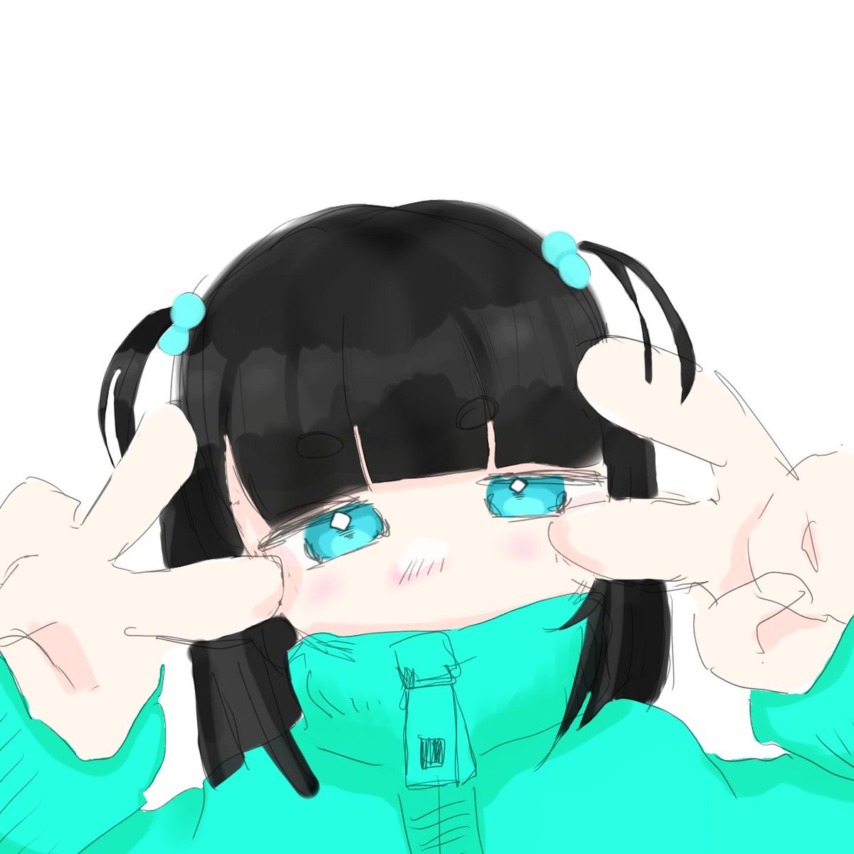 かわいくかけた🫶🏻︎  #創作 #絵描きさんと繋がりたい