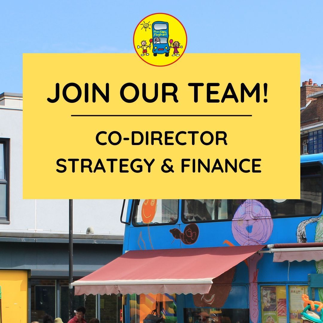 Hackney Playbus is looking for a new Co-Director to join our team! We believe in the power of play and the strength of community, and we thrive on collaboration and creative problem-solving. Sound like something you'd like to be a part of? Go to buff.ly/3YINTfW
