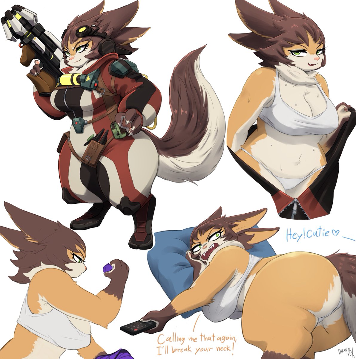 Another dead game character sketch, tosca from crucible 'w'