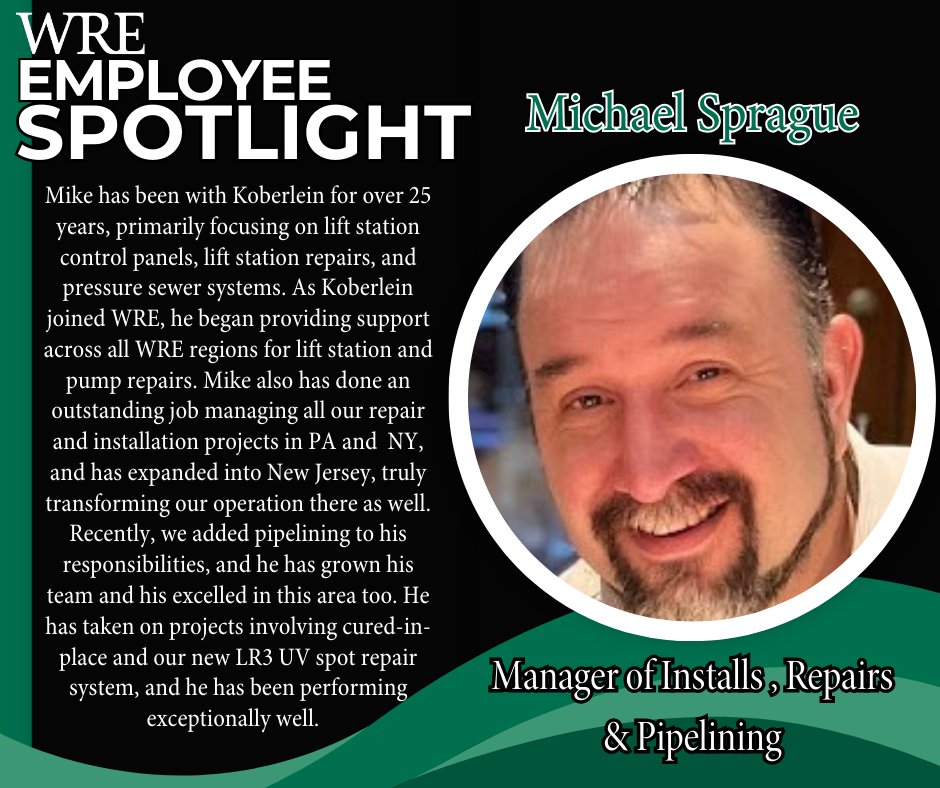 SepticTweets's tweet photo. This week, we are excited to congratulate Michael Sprague! He has done an outstanding job and is truly committed to personal and professional growth. #keeplifeflowing #septic #septicinstall #pipelining https://t.co/PHvMdGUqb9