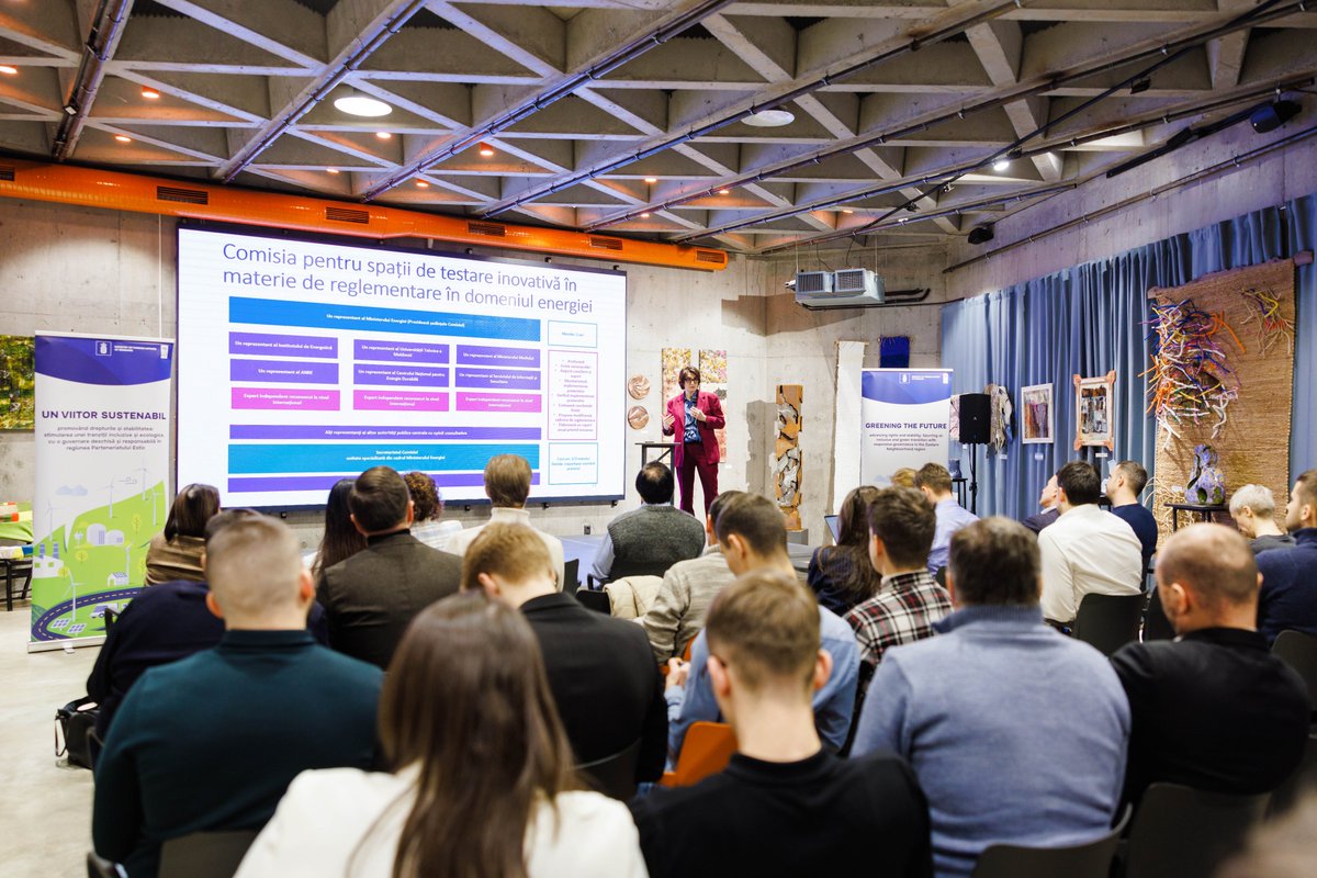 UNDP Moldova (@undpmoldova) on Twitter photo ⚡Over 60 innovators joined a training on regulations, eligibility & steps for testing energy solutions in the Energy Sandbox mechanism, organized with UNDP & <a href="/DanishMFA/">Denmark MFA 🇩🇰</a> support. The initiative boosts renewables, accelerates investments & innovation. go.undp.org/35f ⚡Over 60 innovators joined a training on regulations, eligibility & steps for testing energy solutions in the Energy Sandbox mechanism, organized with UNDP & <a href="/DanishMFA/">Denmark MFA 🇩🇰</a> support. The initiative boosts renewables, accelerates investments & innovation. go.undp.org/35f