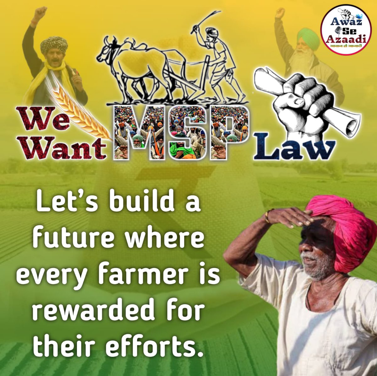 Murti_Nain's tweet photo. मोदी सरकार जब तक MSP कानून नहीं लाएगी, तब तक किसान रुकने वाले नहीं। अगर किसान भूखा मरेगा, तो देश भी बर्बाद होगा। #WeWantMSPLaw
#Modi https://t.co/LptxxxdZdE