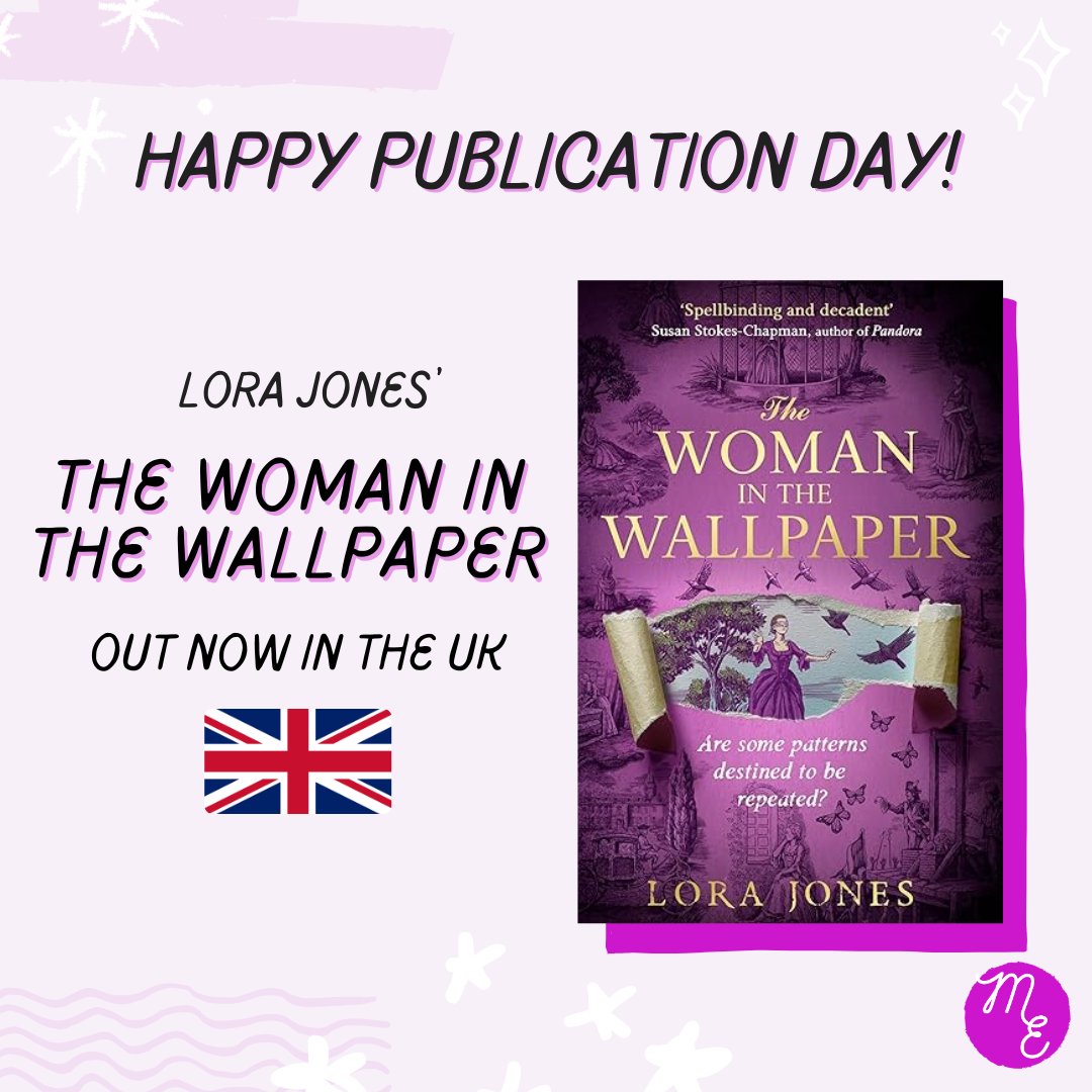 Mushens Entertainment (@mushensent) on Twitter photo Happy UK publication day to <a href="/LoraJones/">Lora Jones</a> and her gripping historical debut, THE WOMAN IN THE WALLPAPER! 🎉 Out now with <a href="/BooksSphere/">Sphere Books</a> Happy UK publication day to <a href="/LoraJones/">Lora Jones</a> and her gripping historical debut, THE WOMAN IN THE WALLPAPER! 🎉 Out now with <a href="/BooksSphere/">Sphere Books</a>