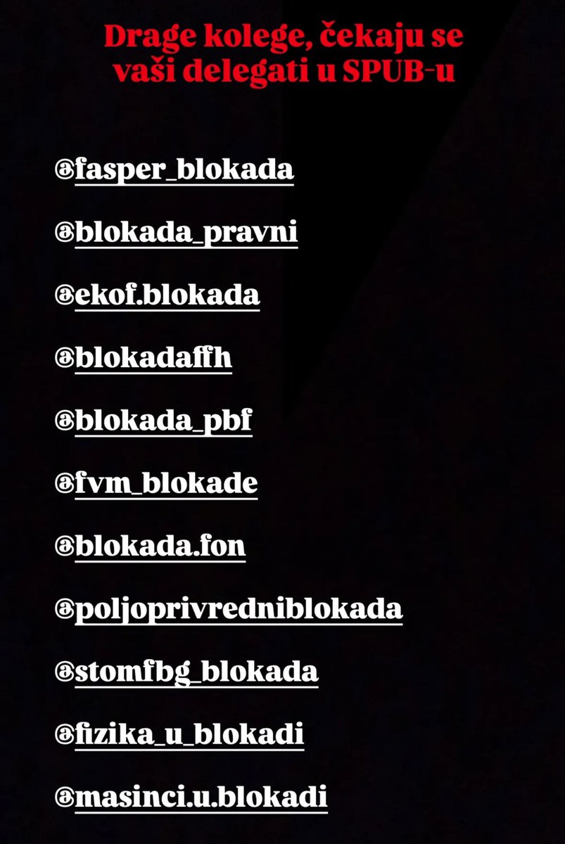grf_blokade's tweet photo. Naš delegat🫶🏼

Sada čekamo ostale https://t.co/oBvTOjjLST